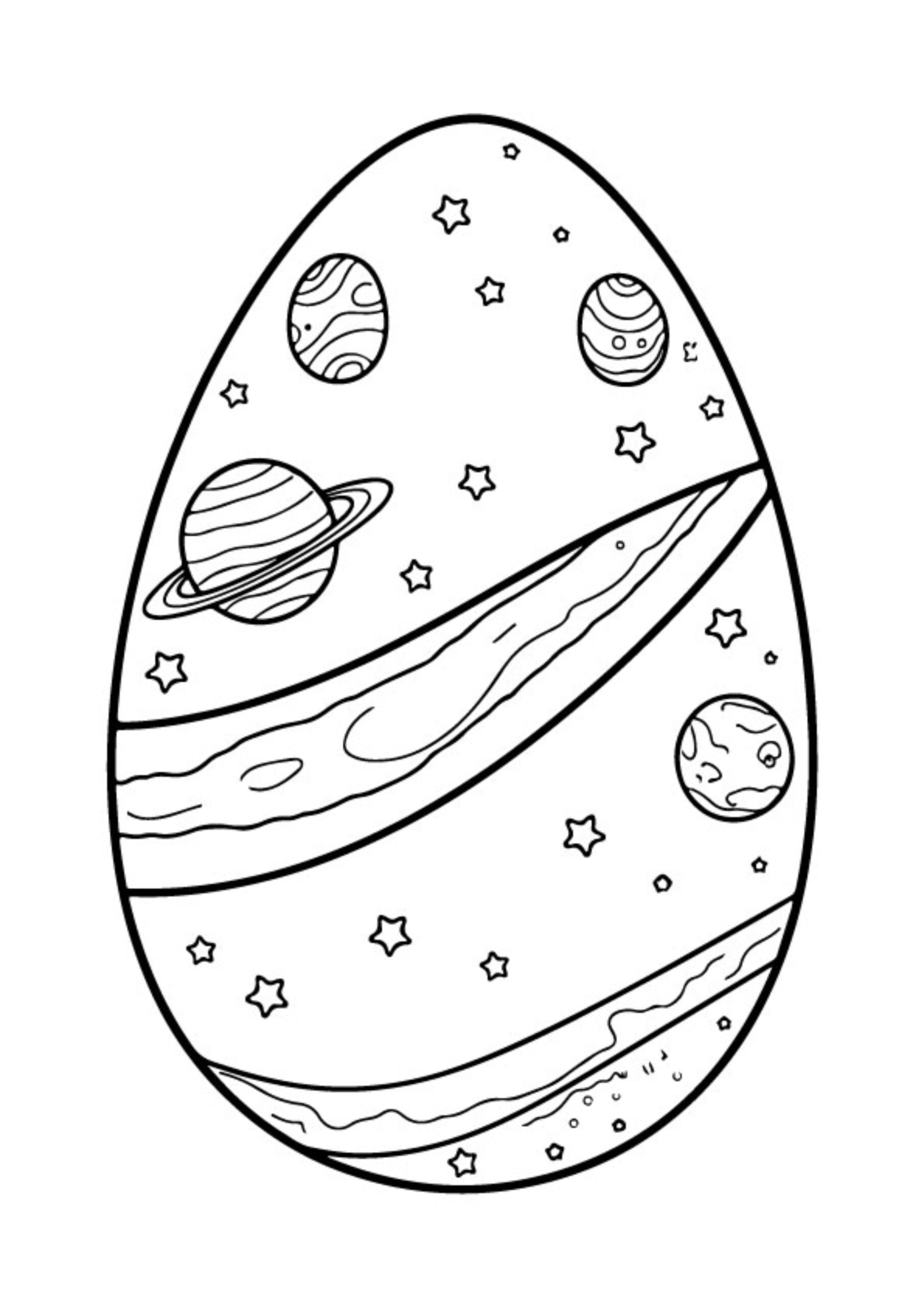 Easter Egg Coloring Pages