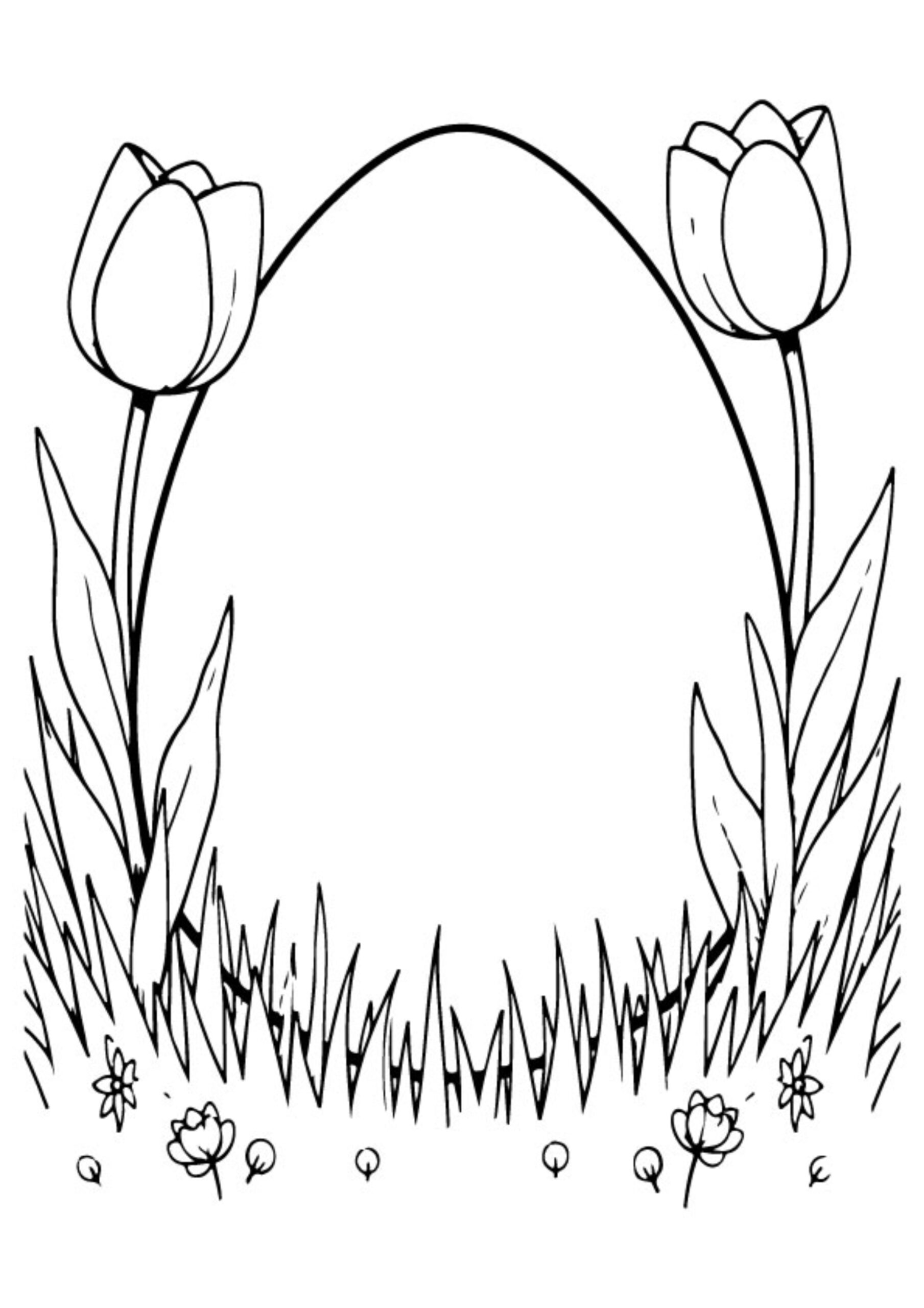 Easter Egg Coloring Pages