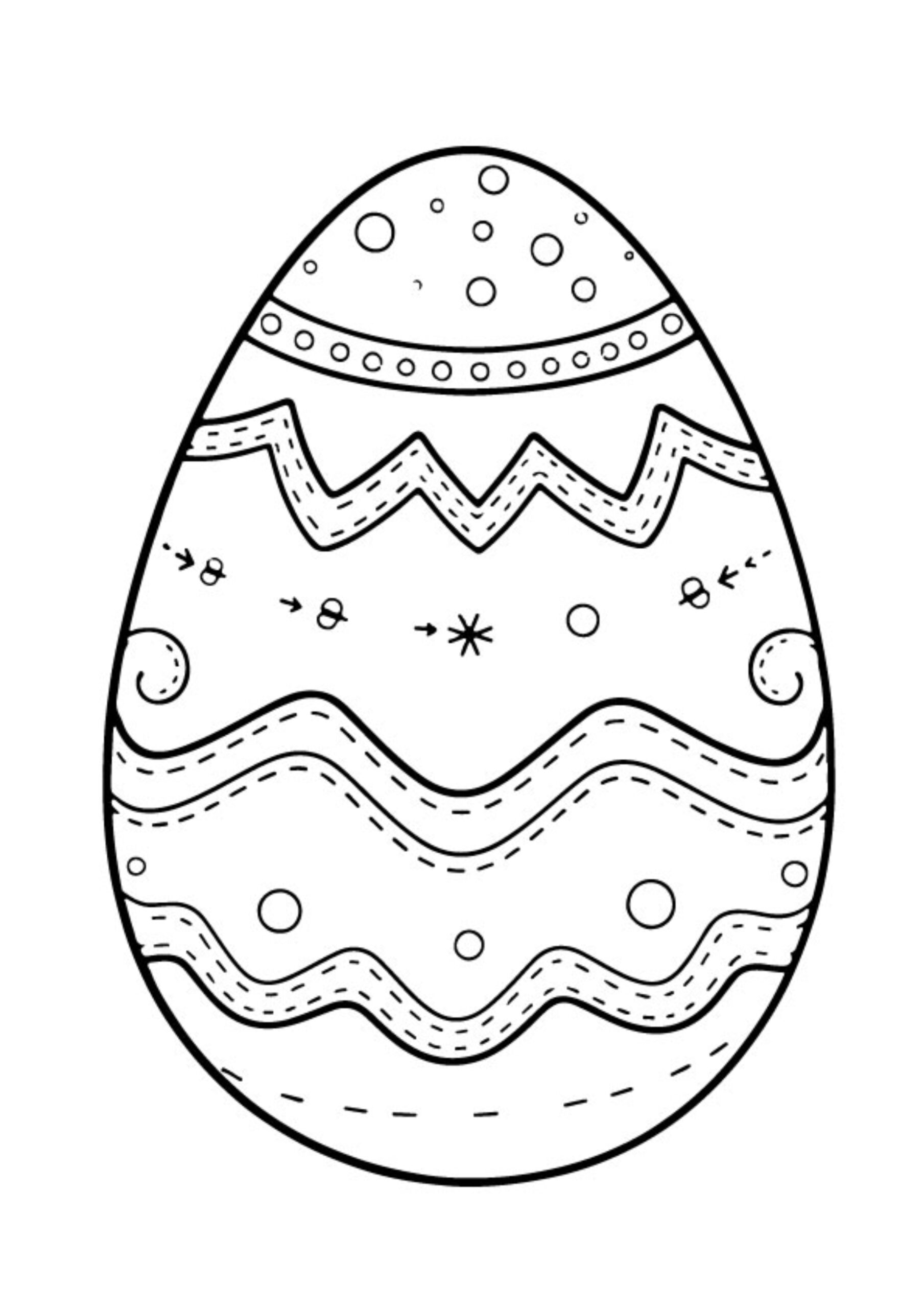 Easter Egg Coloring Pages
