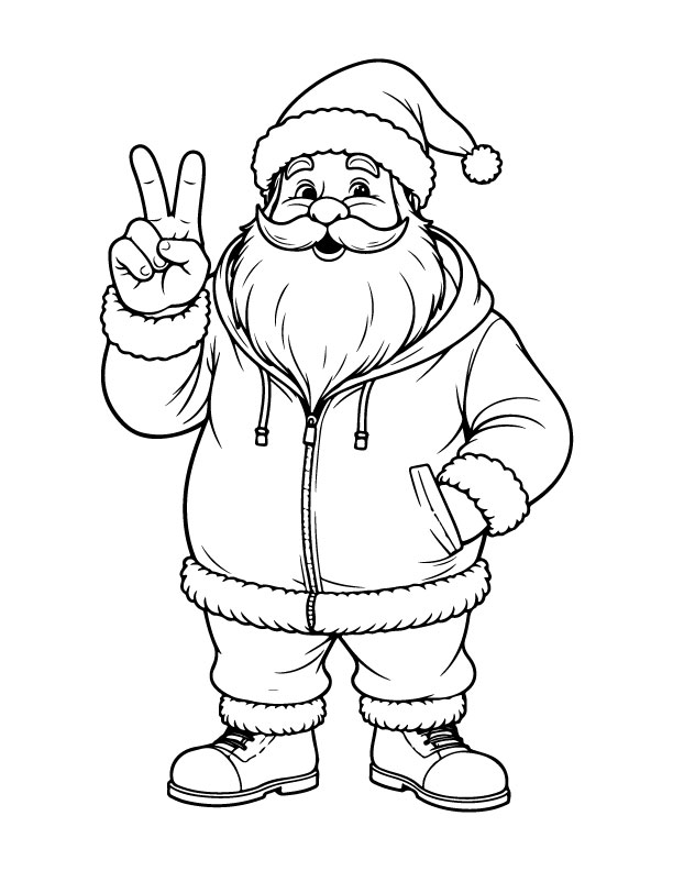 christmas coloring page