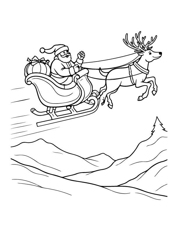 christmas coloring page