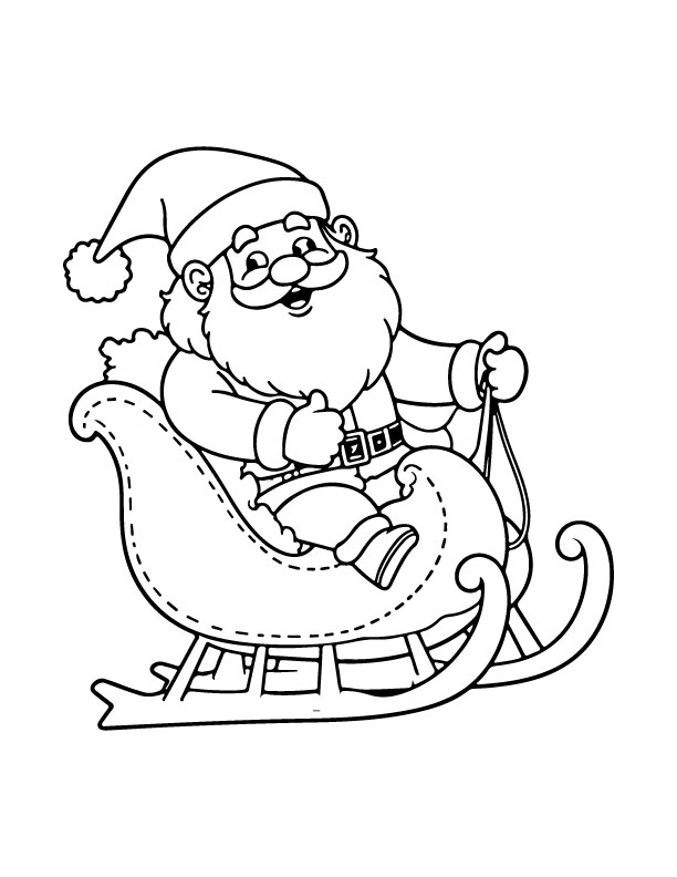 christmas coloring page
