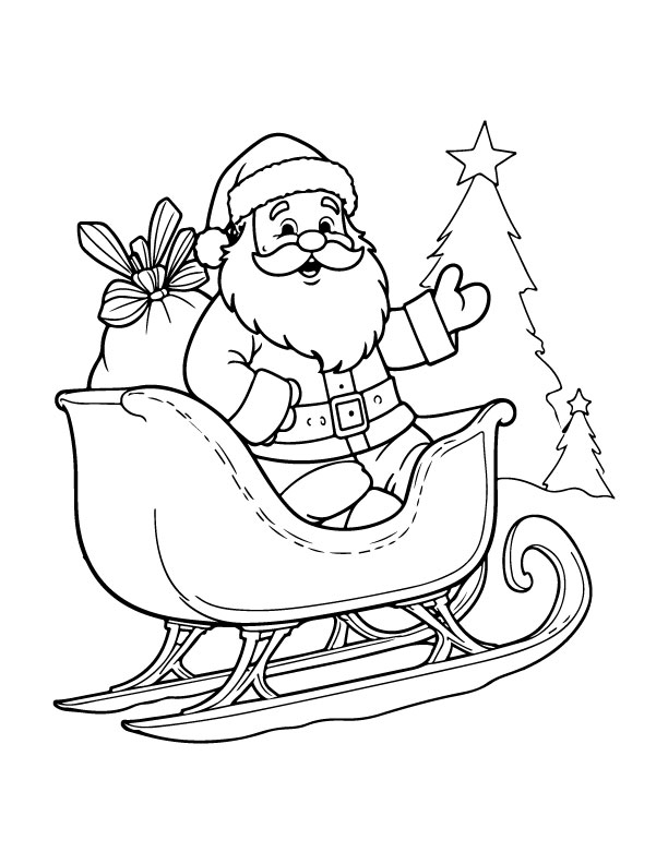 christmas coloring page