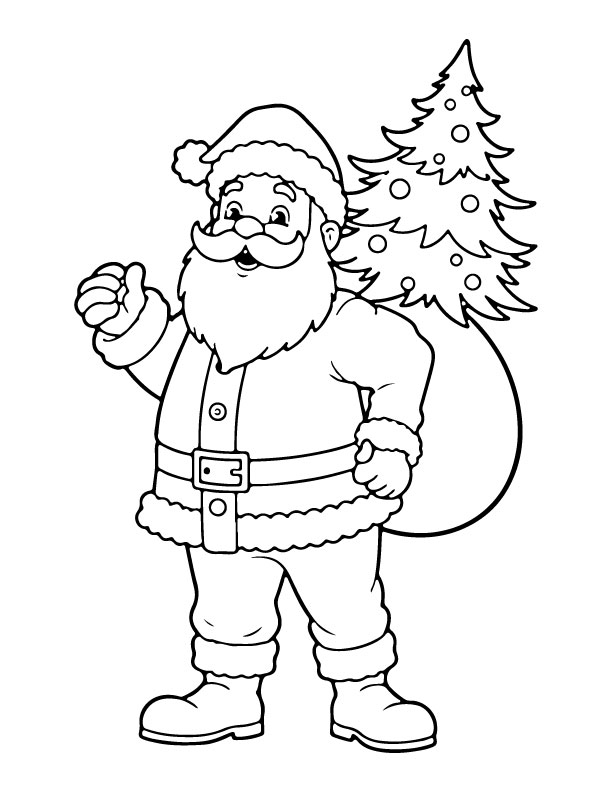 christmas coloring page
