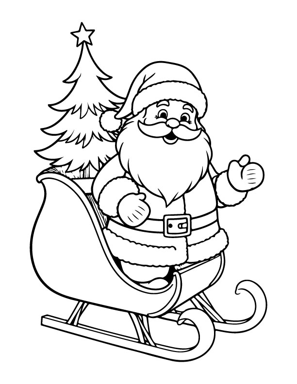 christmas coloring page