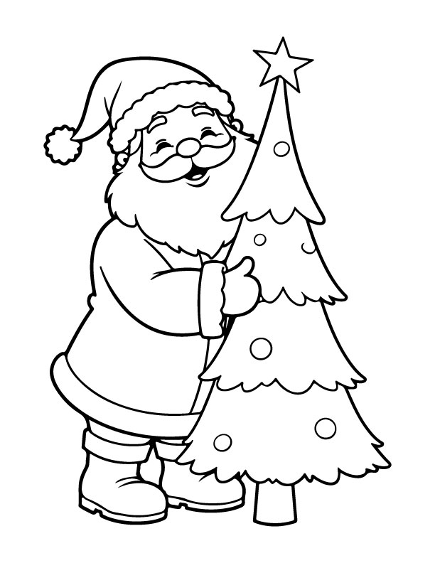 christmas coloring page