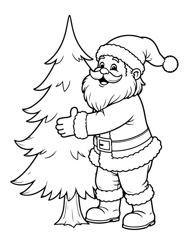 christmas coloring page