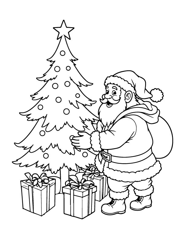 christmas coloring page