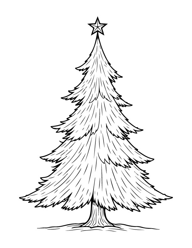 christmas coloring page