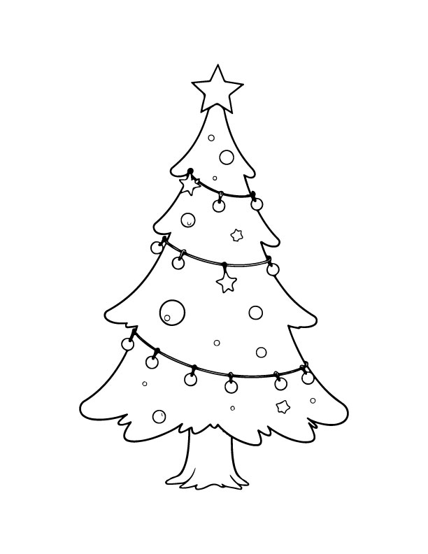 christmas coloring page