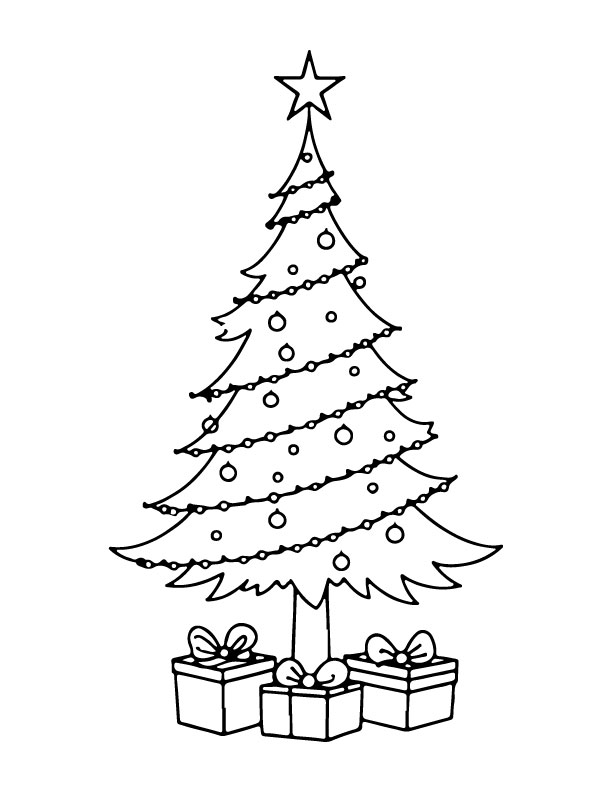 christmas coloring page