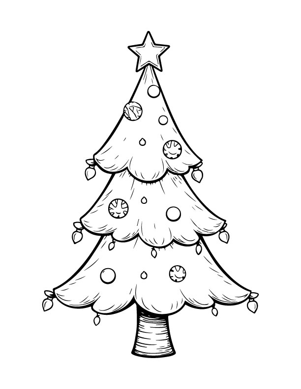 christmas coloring page