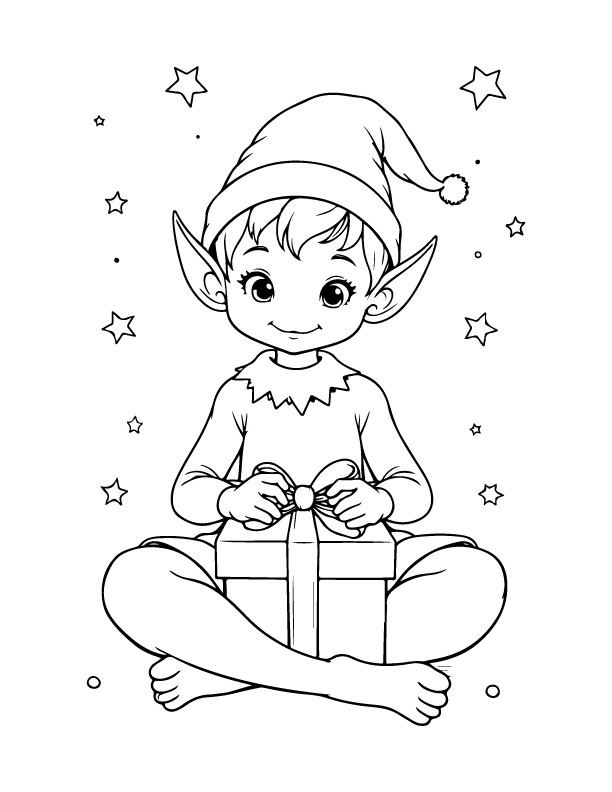 christmas coloring page