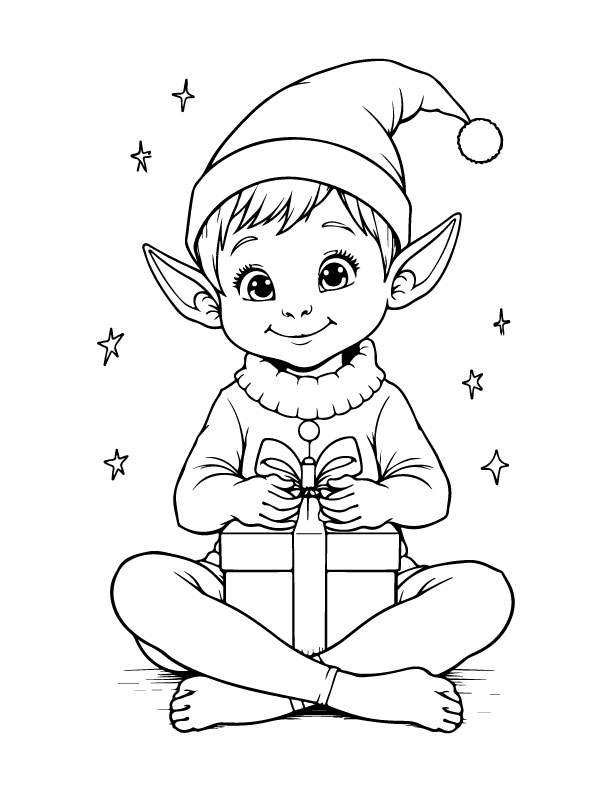 christmas coloring page