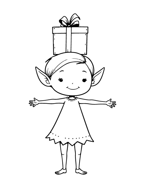 christmas coloring page