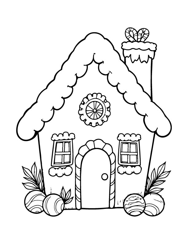 christmas coloring page