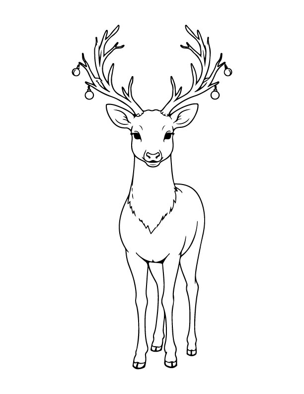 christmas coloring page