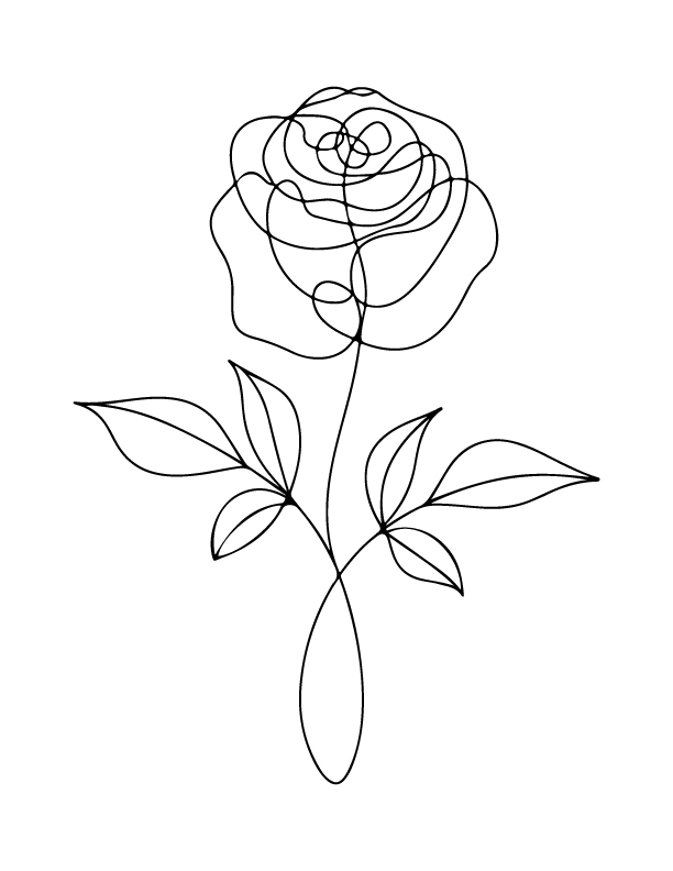 spring coloring page