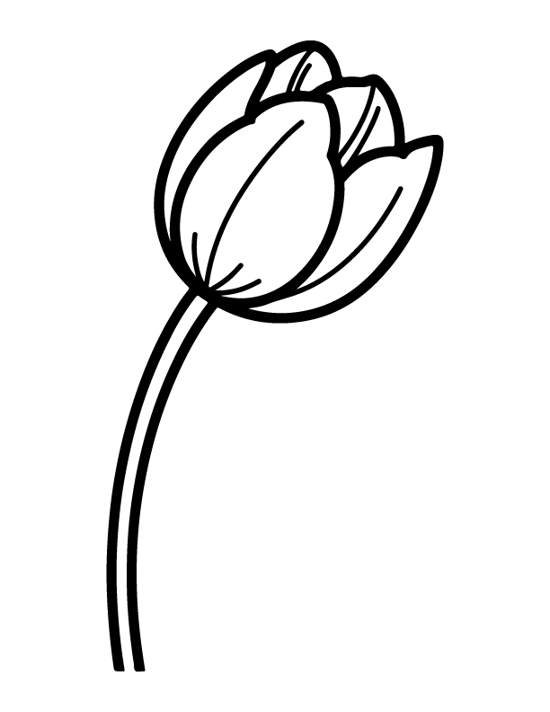 spring coloring page