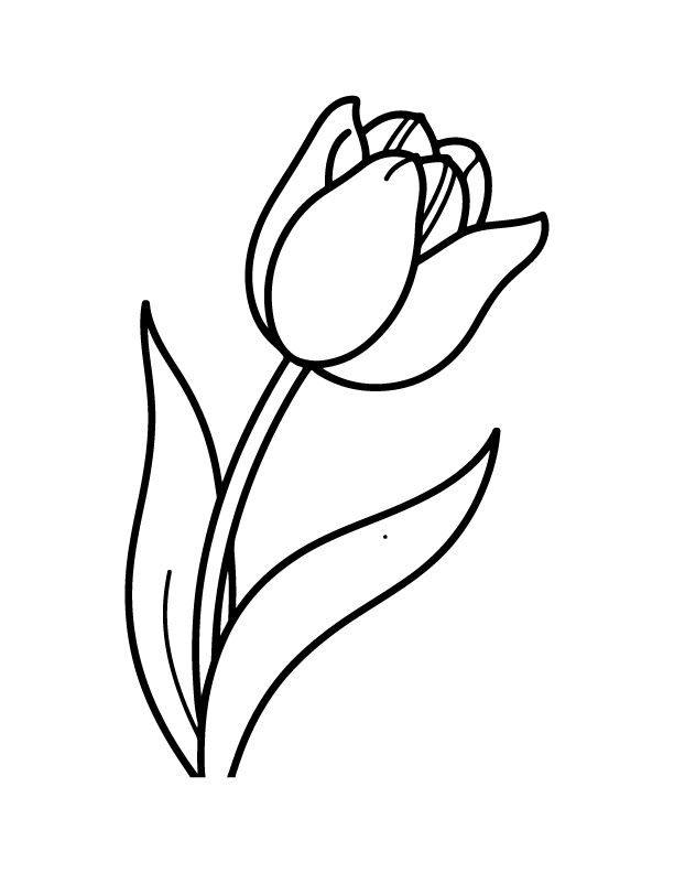 spring coloring page