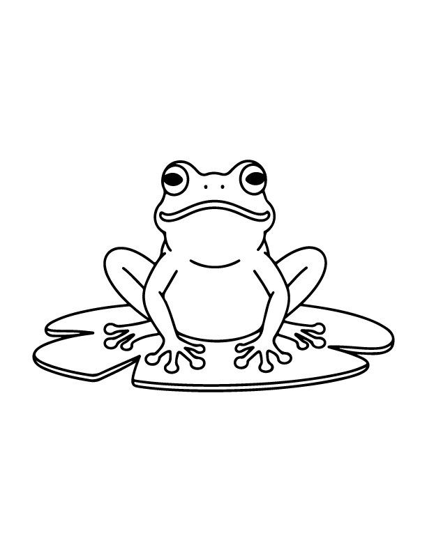 spring coloring page