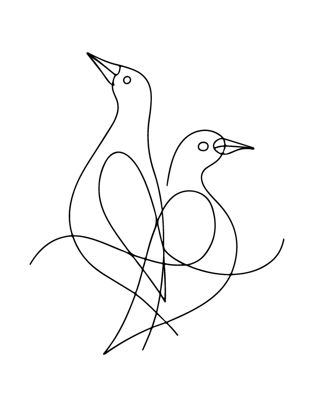 spring coloring page