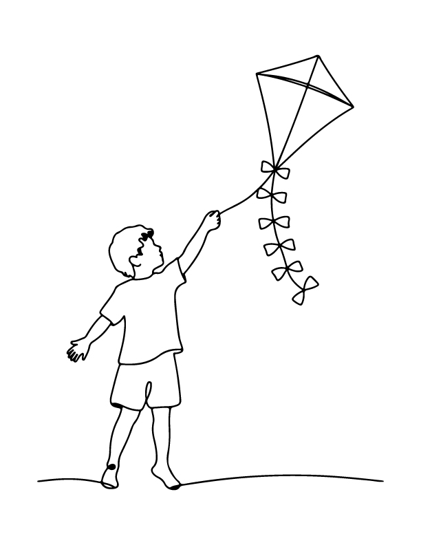 spring coloring page