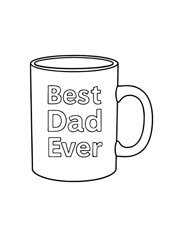father day coloring pages