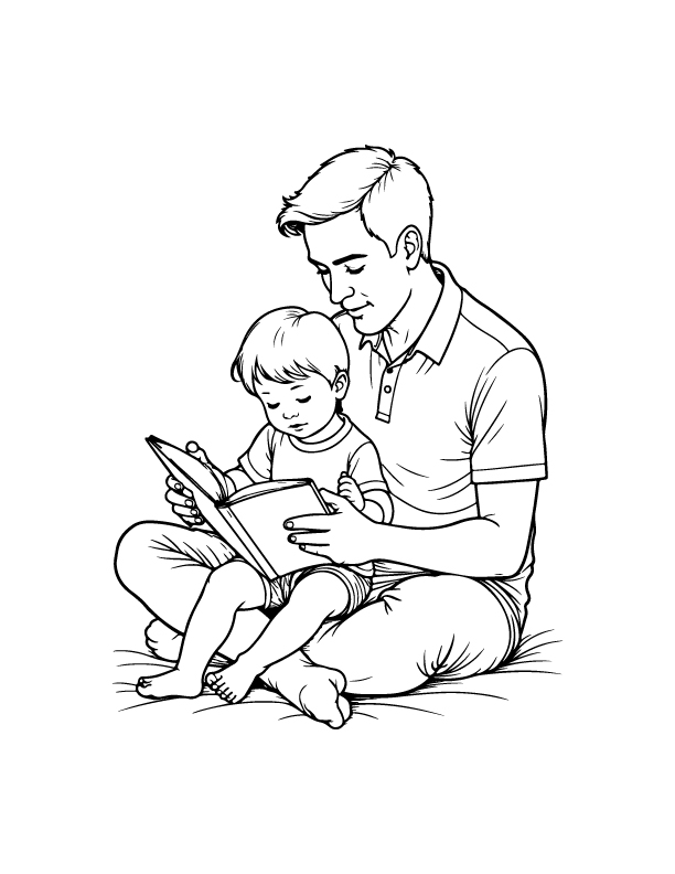 father day coloring pages