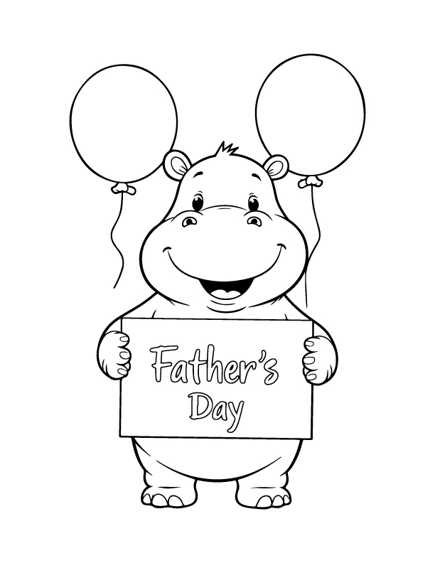 father day coloring pages