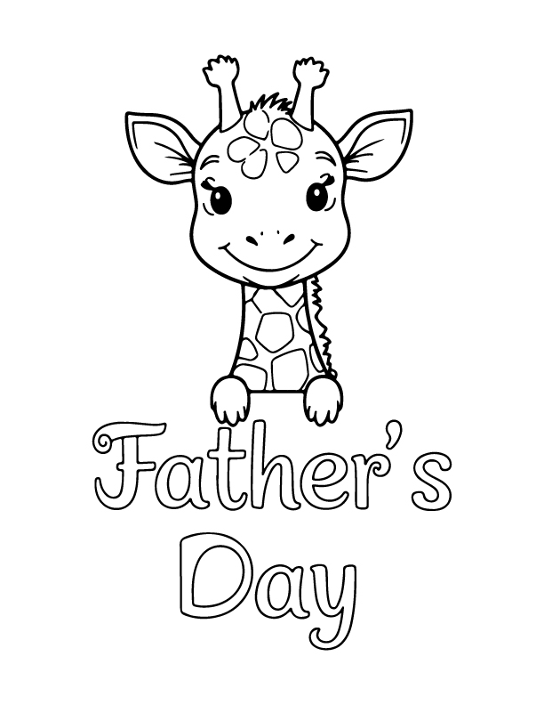 father day coloring pages