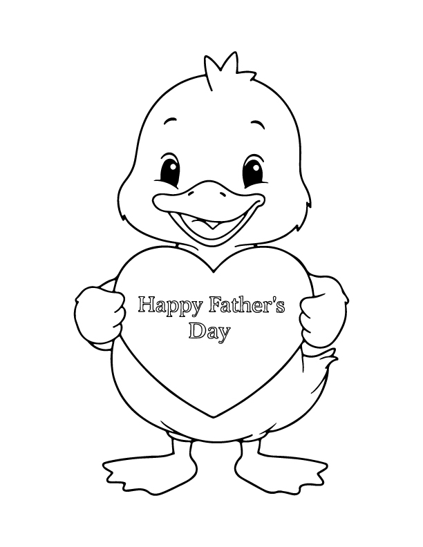 father day coloring pages