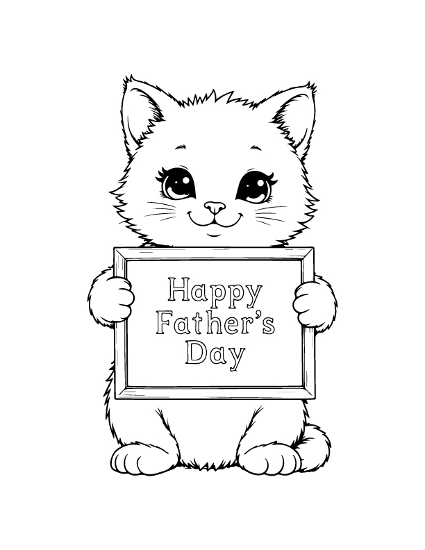 father day coloring pages