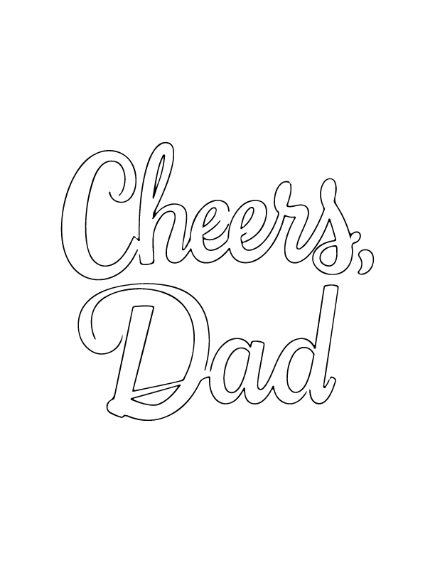 father day coloring pages