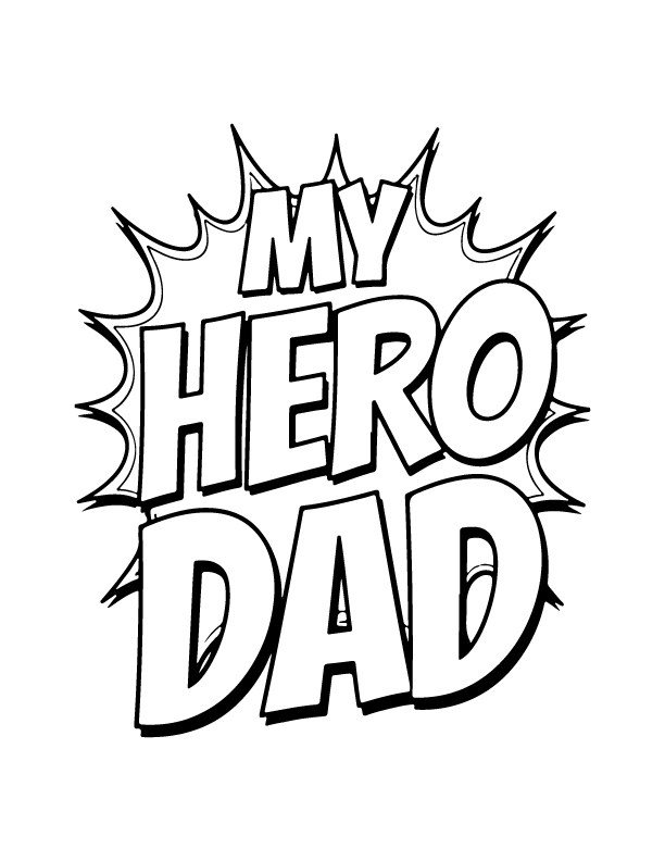 father day coloring pages