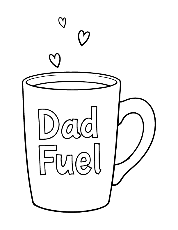 father day coloring pages