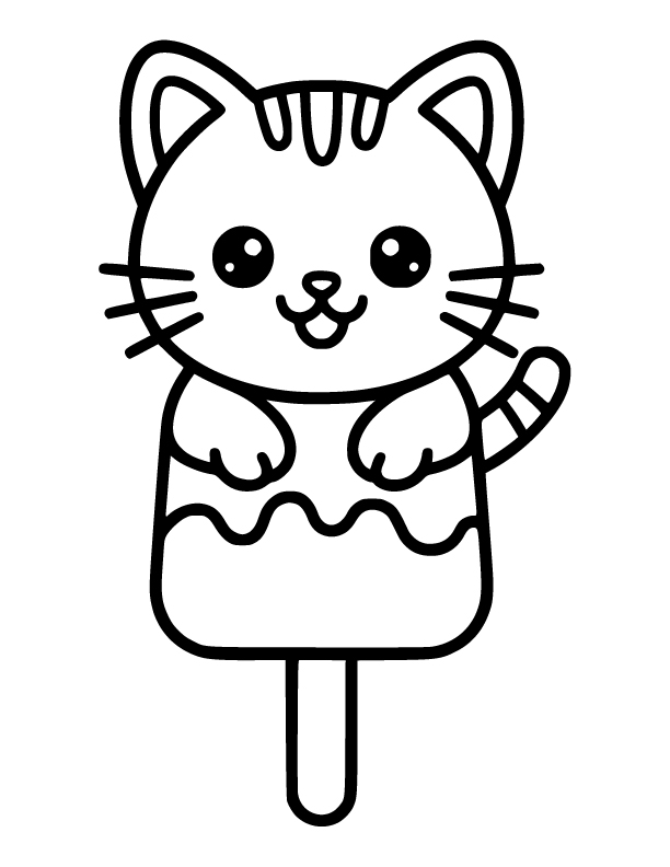 ice cream coloring pages