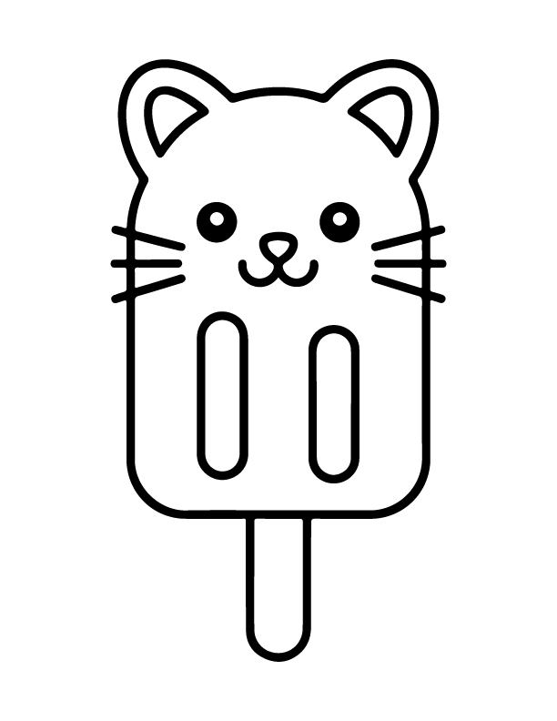 ice cream coloring pages