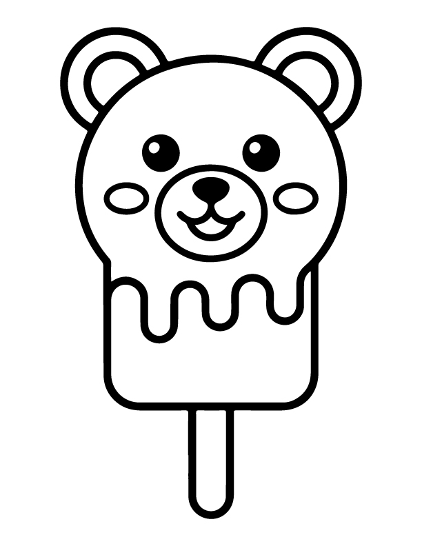 ice cream coloring pages