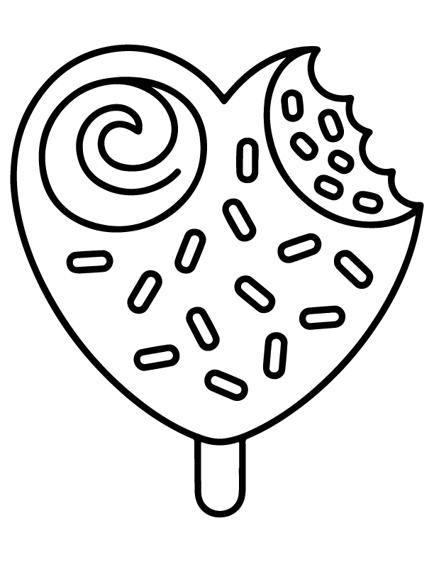 ice cream coloring pages