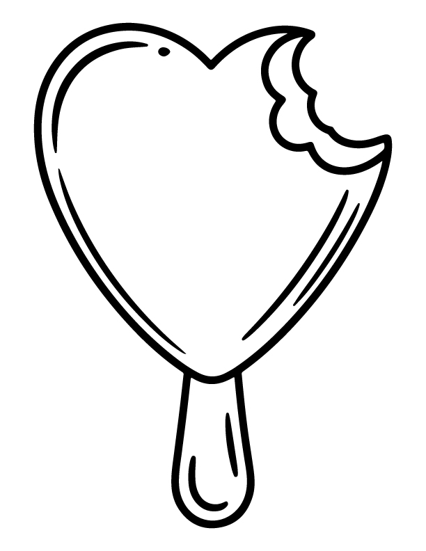 ice cream coloring pages