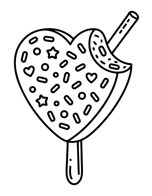 ice cream coloring pages