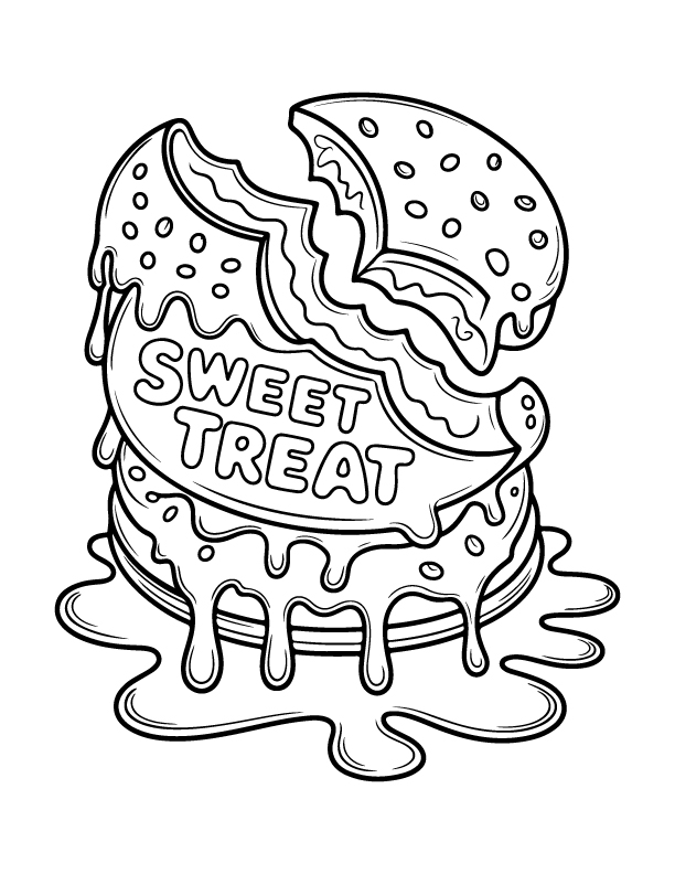 ice cream coloring pages