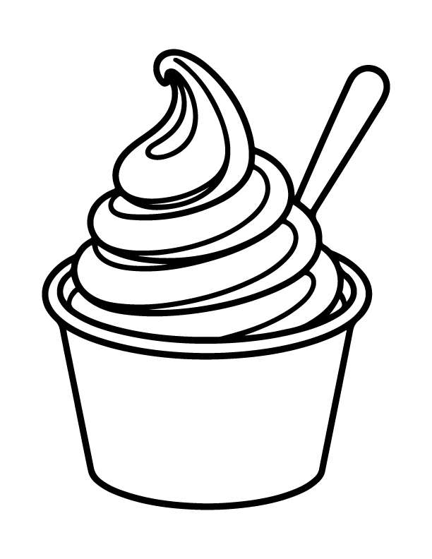 ice cream coloring pages