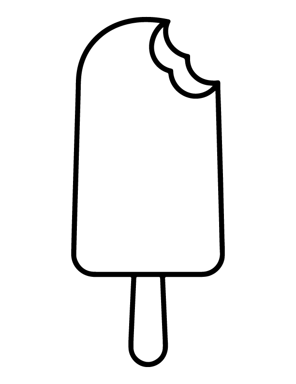 ice cream coloring pages