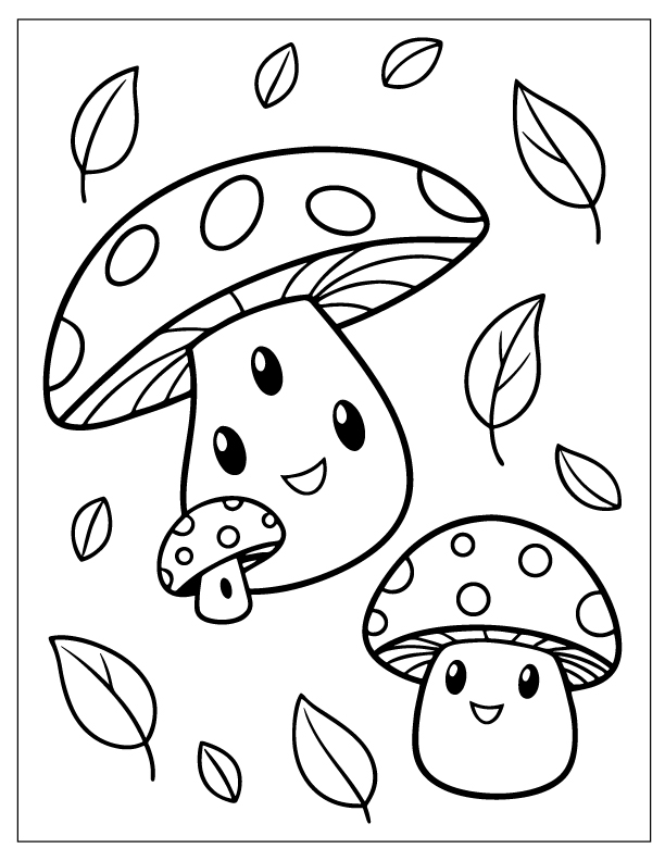 fall coloring pages