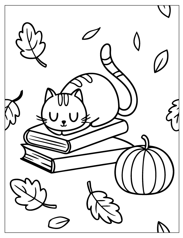 fall coloring pages