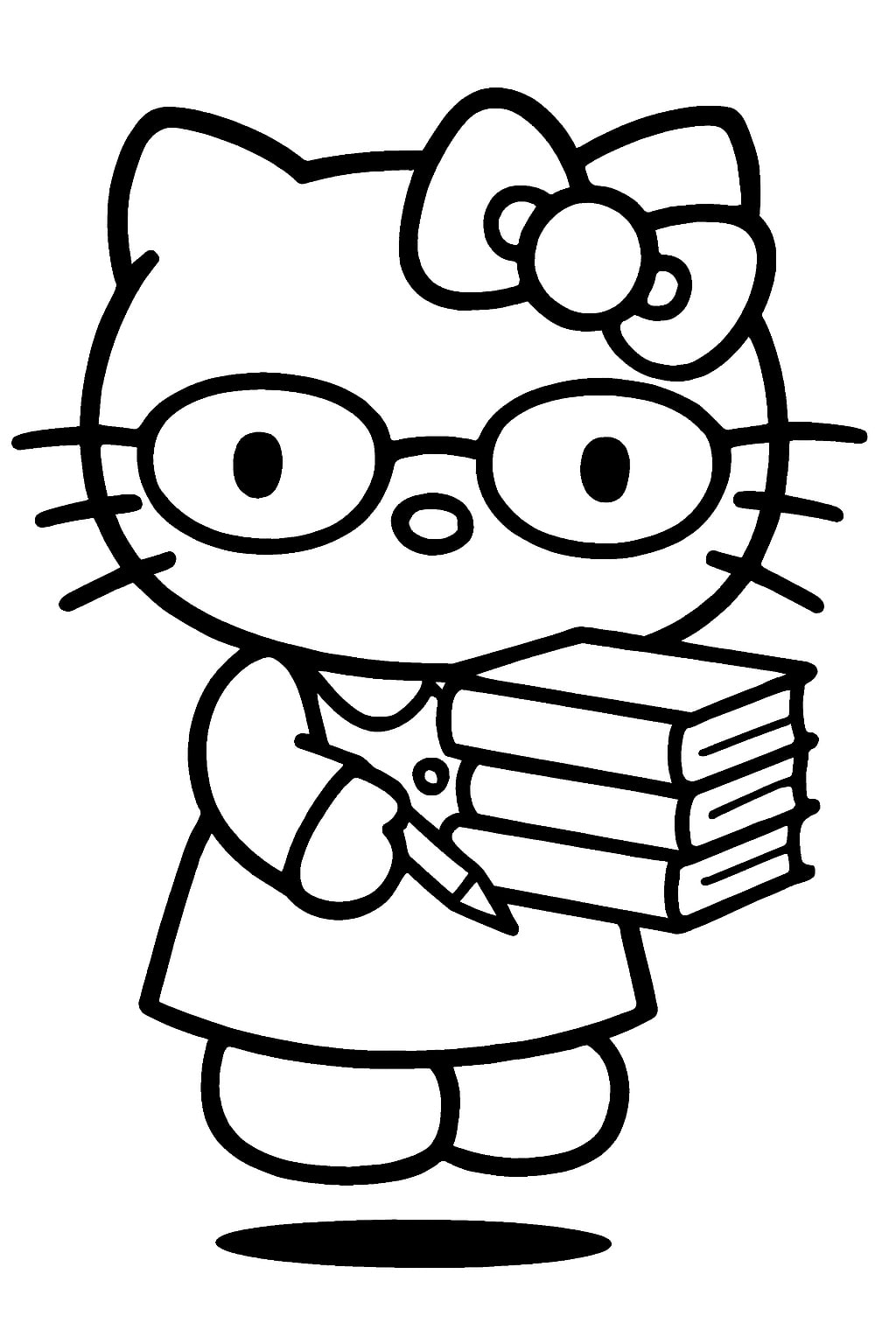 hello kitty coloring pages