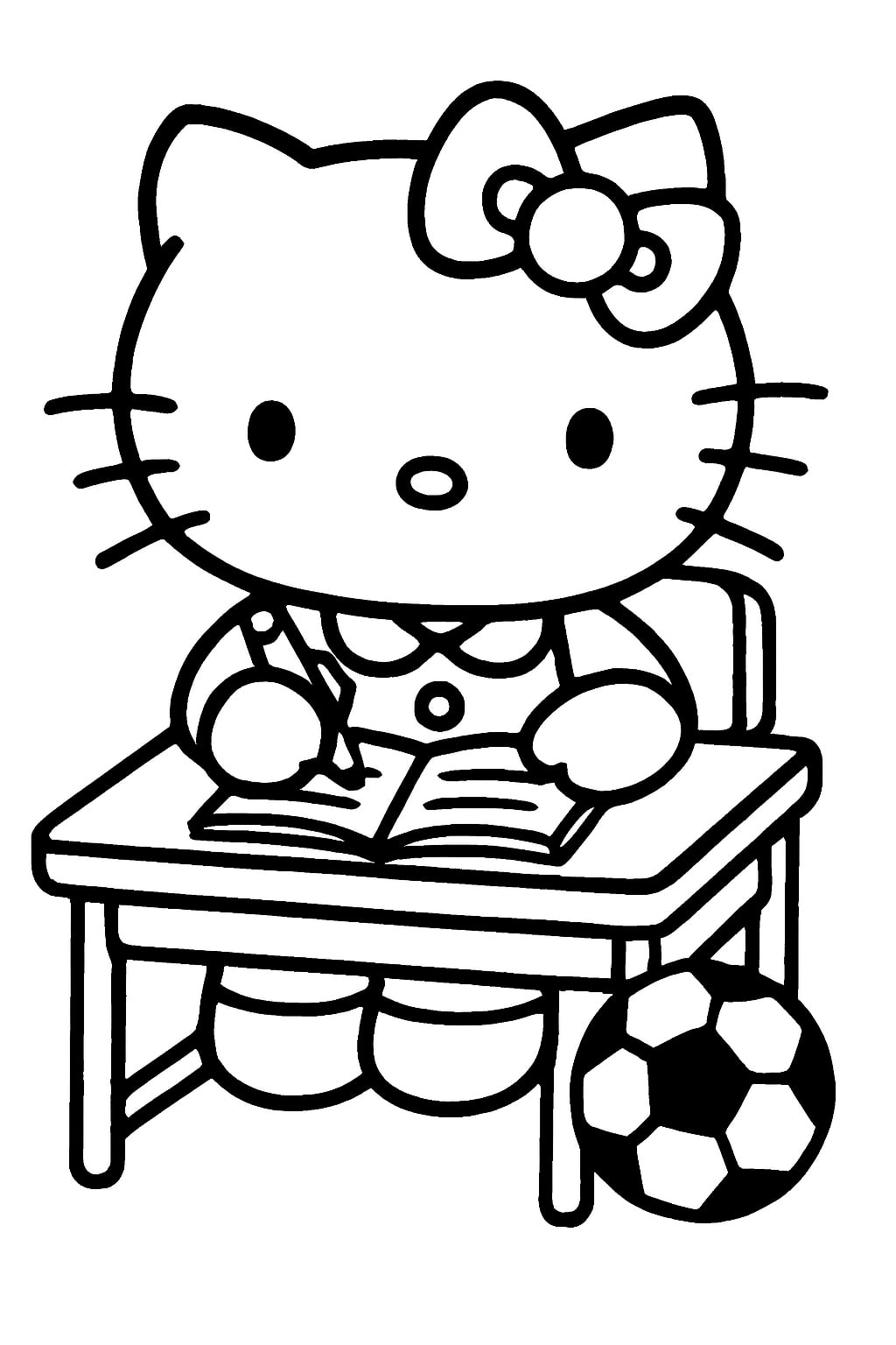 hello kitty coloring pages