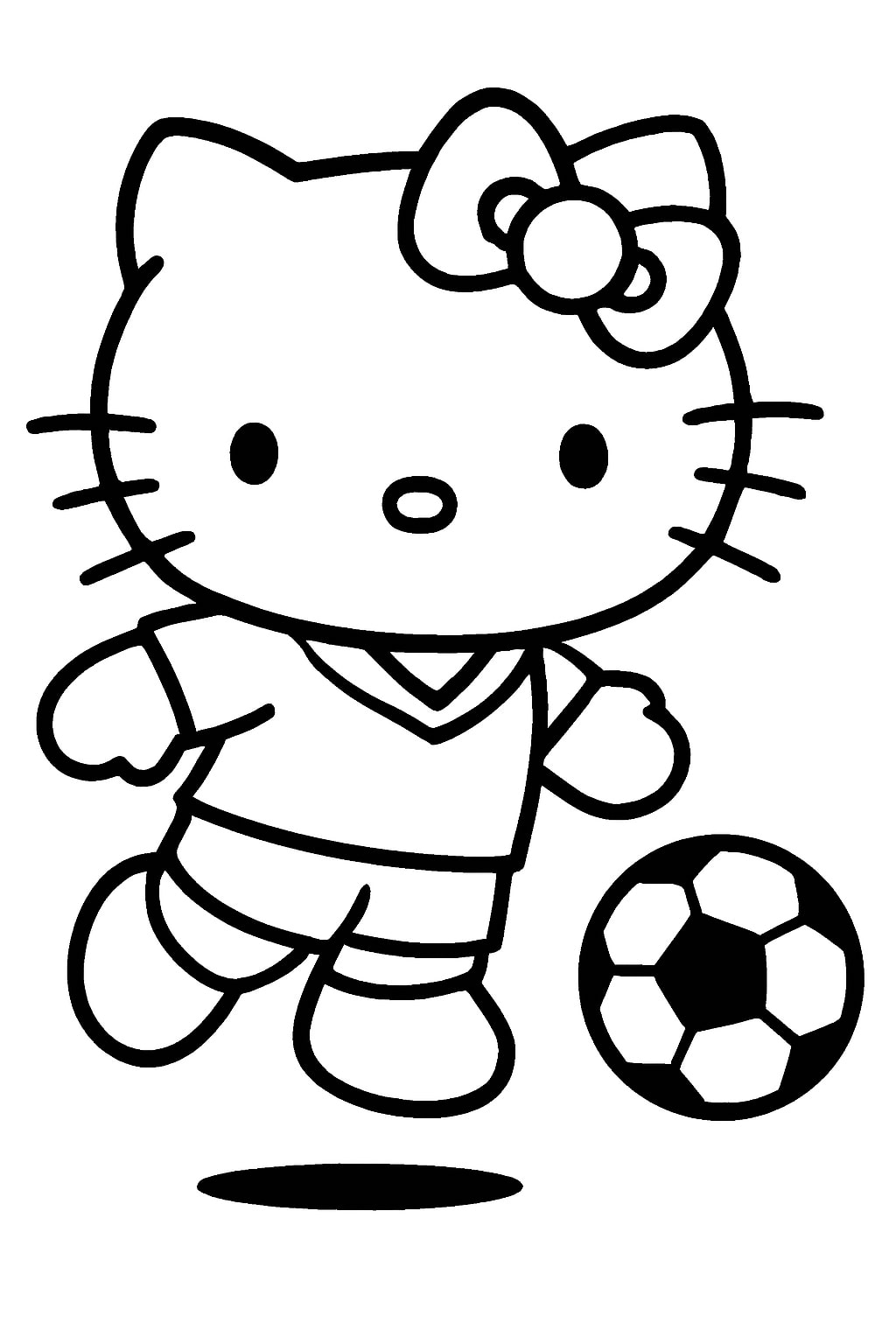 hello kitty coloring pages